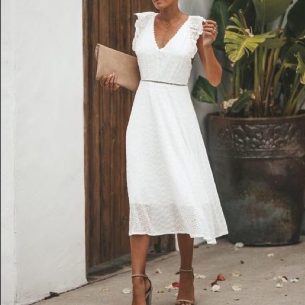 Carolina eyelet dress Vici Dolls